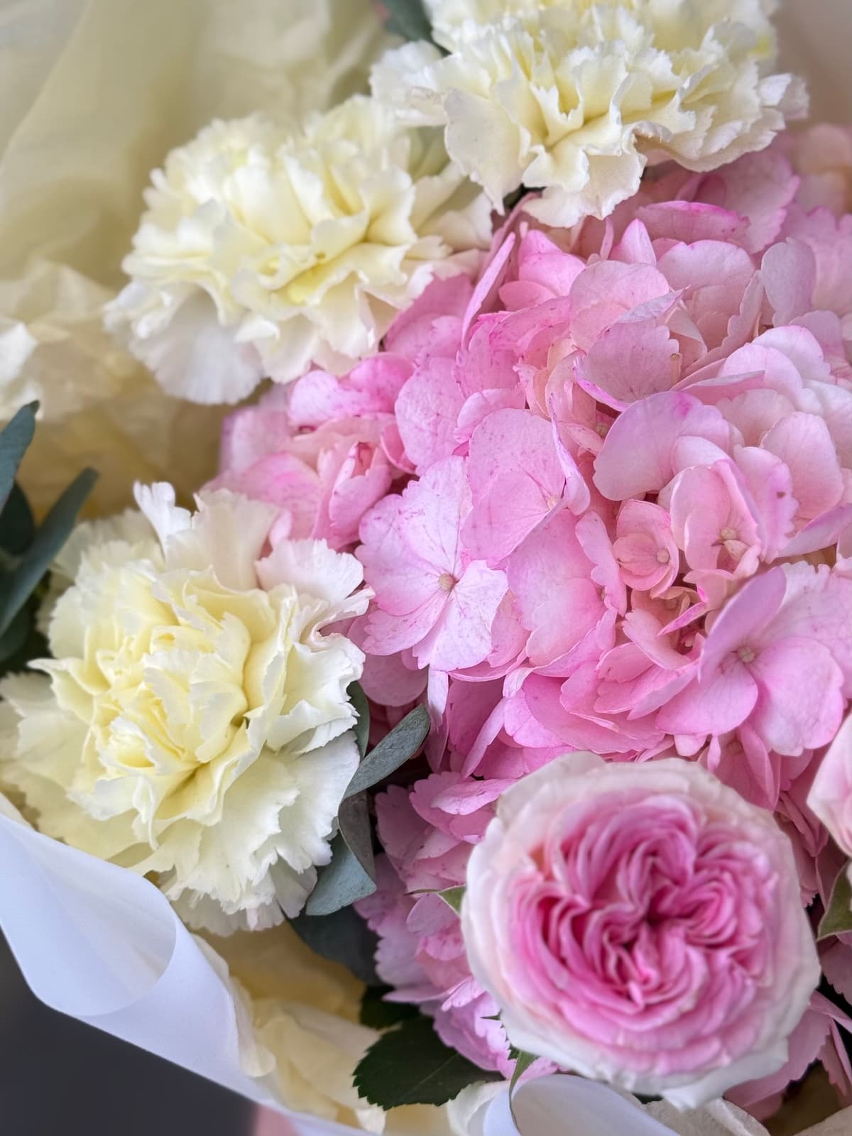 Нежный букет "Розовый поцелуй"