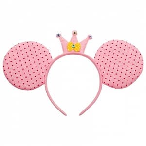 Ободок с ушками Принцесса розовый Ободок с ушками Принцесса розовый