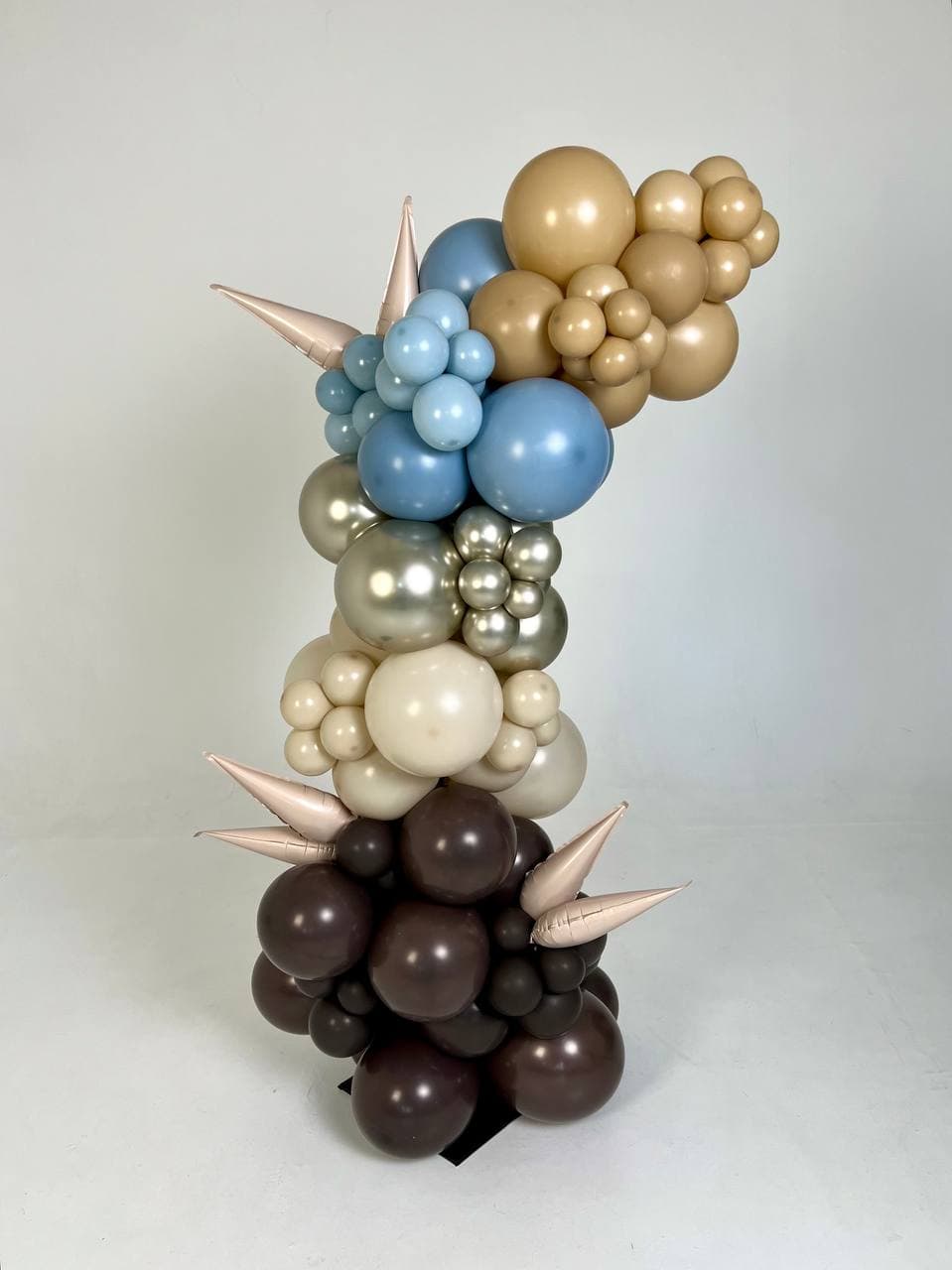 Оформление из шаров «Выпускной благородный»