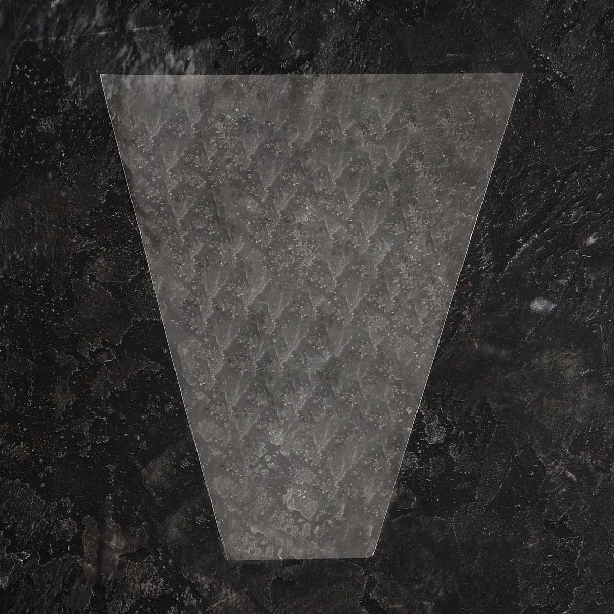 Пакет для цветов, конус, галстук 6+23+40см