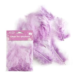 Перья сиреневые (пачка)