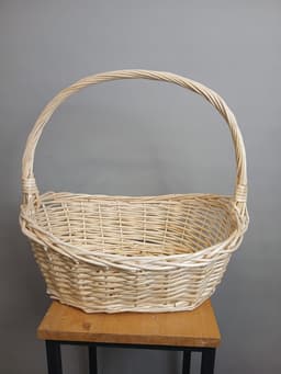 Плетеная корзина Натуральный D43*H33*43 см
