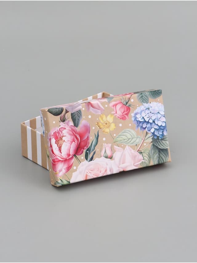Подарочная коробка «Цветочный» , 13,5 х 8 х 5 см Подарочная коробка «Цветочный» , 13,5 х 8 х 5 см