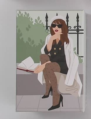 Подарочная коробка "GIRL" 24 х 15.5 х 9.5 см