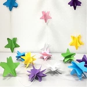 Подвеска Звезды,ассорти ,220см