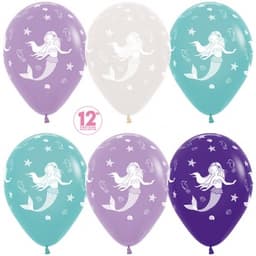 S 12" /30 см Русалка,Ассорти