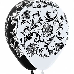 S 12" Дамаск (белый ,Черный ) Пастель S 12" Дамаск (белый ,Черный ) Пастель