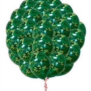 S 12" Камуфляж, Темно-зеленый Пастель