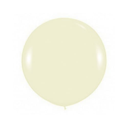 S Шар пастель макарунс желтый 24" / 60 см