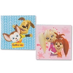 Салфетка Барбоскины 33см/12шт/