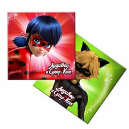 Салфетка Леди Баг и Супер-Кот 33см /12шт