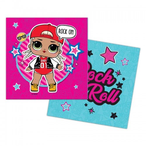 Салфетка LOL 33*33/12шт Салфетка LOL 33*33/12шт