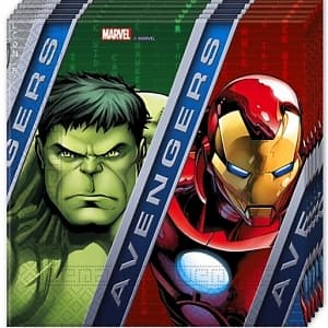 Салфетка Мстители 33см 20шт Салфетка Мстители 33см 20шт