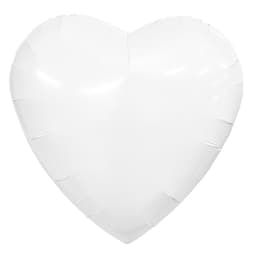 Сердца белые 90 см