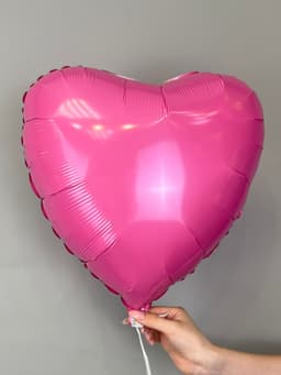 Сердца пастель 45 см бабл-гам