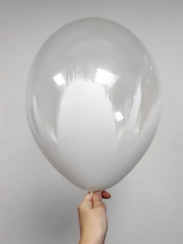 Шар (12''/30 см) Браш, Белый, кристалл Шар (12''/30 см) Браш, Белый, кристалл