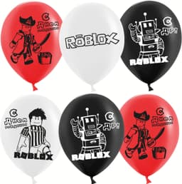 Шар (12''/30 см) Роблокс, С Днем Рождения!, Ассорти, пастель, 2 ст