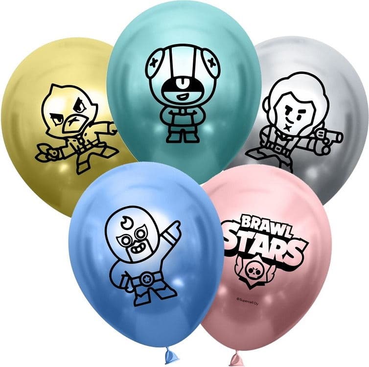 Шар 12"30см Brawl Stars, Герои