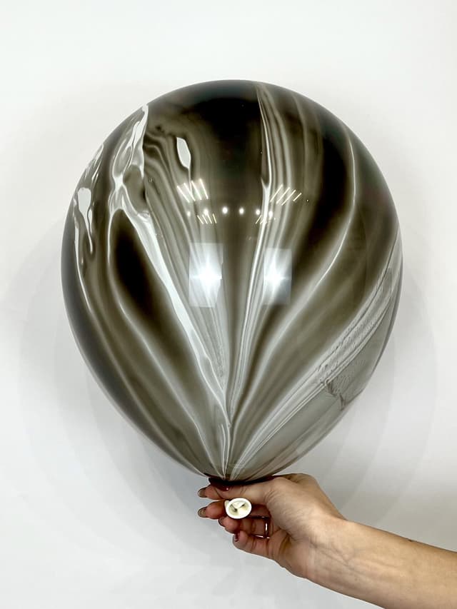 Шар 12"30см Черный,агат Шар 12"30см Черный,агат