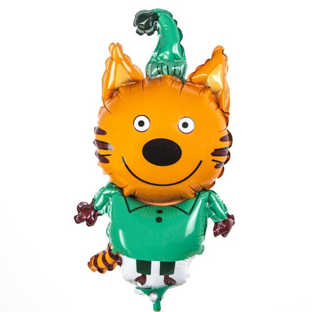 Шар (12"/30см) Мини-фигура, Три Кота, Компот Шар (12"/30см) Мини-фигура, Три Кота, Компот