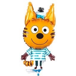 Шар (12"/30см) Мини-фигура, Три Кота, Коржик