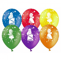 Шар 12"30см Принцессы/ассорти/Пастель/