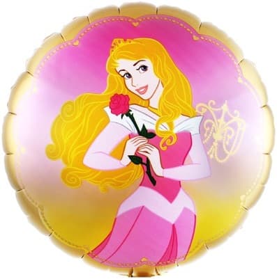Шар (18''/46 см) Круг, Аврора, Спящая красавица