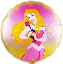 Шар (18''/46 см) Круг, Аврора, Спящая красавица
