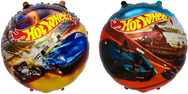 Шар (18''/46 см) Круг, Горячие машинки Шар (18''/46 см) Круг, Горячие машинки