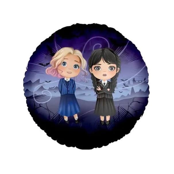 Шар (18''/46 см) Круг, Мрачная стори, Подружки Шар (18''/46 см) Круг, Мрачная стори, Подружки