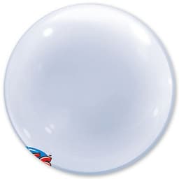 Шар (24"/60 см) Сфера 3D Deco Bubble/баблс ДЛЯ ГЕЛИЯ