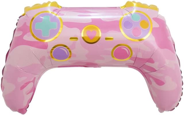 Шар (25''/64 см) Фигура, Геймпад, Розовый Шар (25''/64 см) Фигура, Геймпад, Розовый