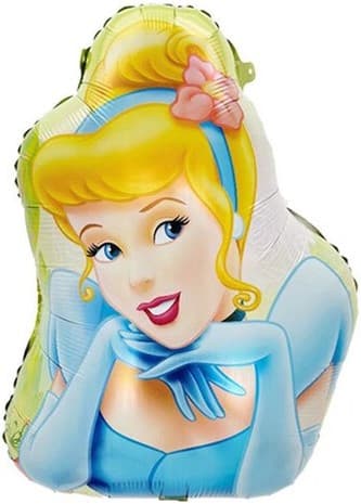 Шар (26''/66 см) Фигура, Принцесса Золушка Шар (26''/66 см) Фигура, Принцесса Золушка