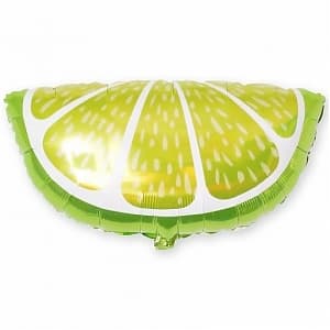 Шар (26"/66см) Фигура,Долька лайма Шар (26"/66см) Фигура,Долька лайма