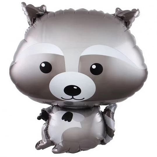 Шар (26"/66см) Фигура,Енот Шар (26"/66см) Фигура,Енот