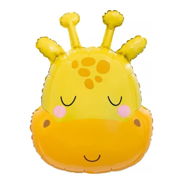 Шар (29"/74см) Фигура, Голова, Милый Жираф Шар (29"/74см) Фигура, Голова, Милый Жираф