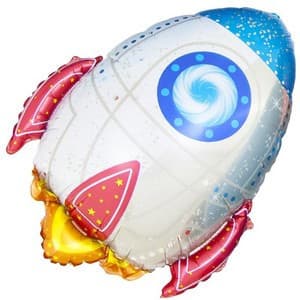 Шар (29"/74см) Фигура,Ракета Шар (29"/74см) Фигура,Ракета
