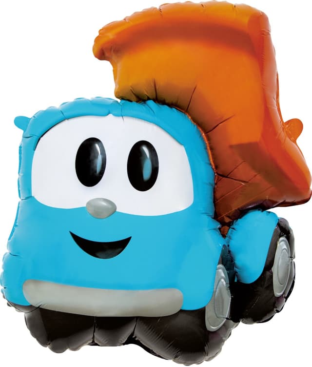 Шар (30''/76 см) Фигура, Грузовичок Лёва Шар (30''/76 см) Фигура, Грузовичок Лёва