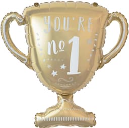 Шар (31''/79 см) Фигура, Кубок Чемпиона, Ты №1, Золото