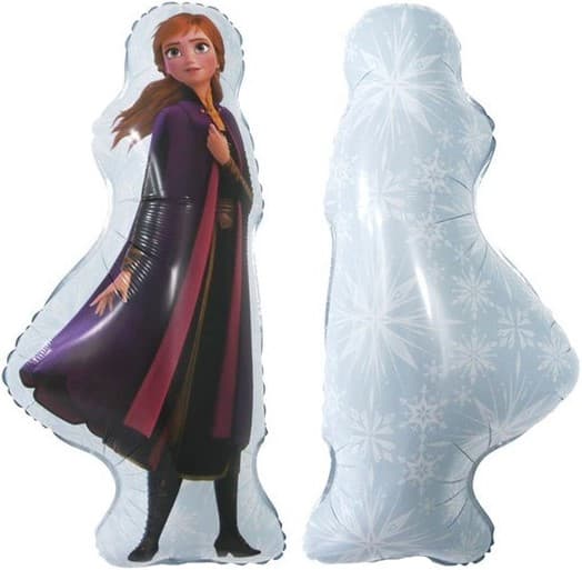 Шар (35''/89 см) Фигура, Холодное сердце, Анна Шар (35''/89 см) Фигура, Холодное сердце, Анна