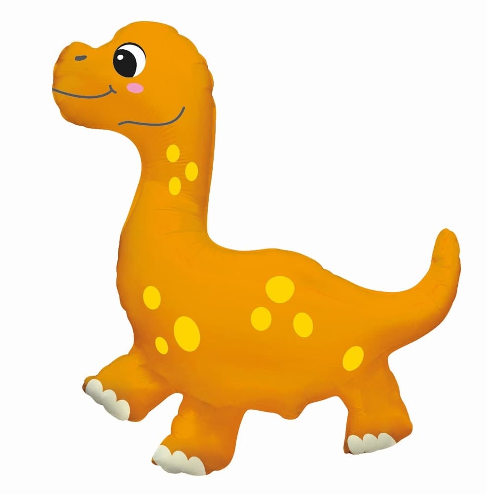 Шар (36''/91 см) Фигура, Динозаврик Диплодок