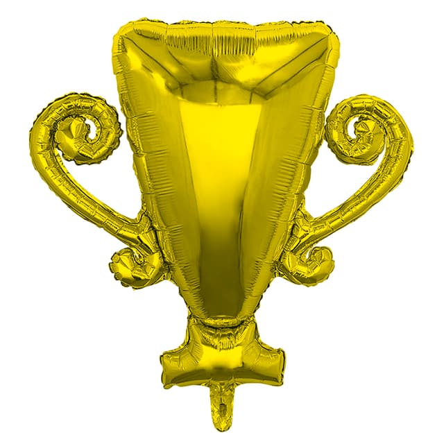 Шар (36"/91 см) Фигура, Кубок золотой в упаковке, фольгированный шар Шар (36"/91 см) Фигура, Кубок золотой в упаковке, фольгированный шар