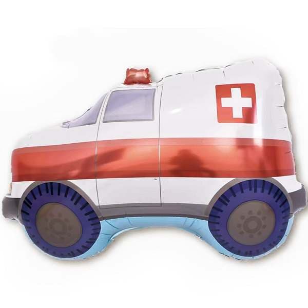 Шар (36"/91см) Фигура, Скорая помощь Шар (36"/91см) Фигура, Скорая помощь