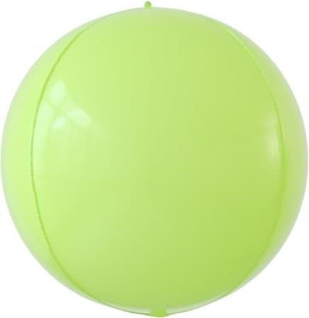 Шар 3D (24''/61 см) Сфера, Лайм, Макарунс Шар 3D (24''/61 см) Сфера, Лайм, Макарунс