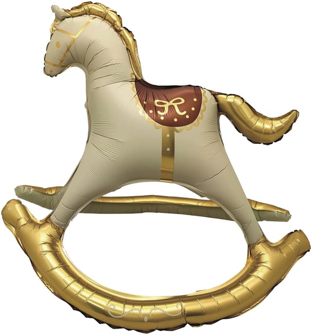 Шар 3D (43''/109 см) Фигура, Лошадка Качалка, Сатин(ВОЗДУХ) Шар 3D (43''/109 см) Фигура, Лошадка Качалка, Сатин(ВОЗДУХ)