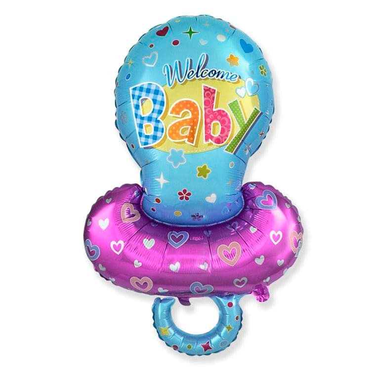 Шар 40"/102см Фигура,Соска-пустышка для мальчика