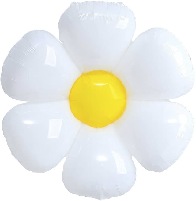 Шар (43"/109см) Фигура, Цветок, Ромашка Шар (43"/109см) Фигура, Цветок, Ромашка