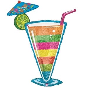 Шар (46''/117 см) Фигура, Коктейль, Голография Шар (46''/117 см) Фигура, Коктейль, Голография