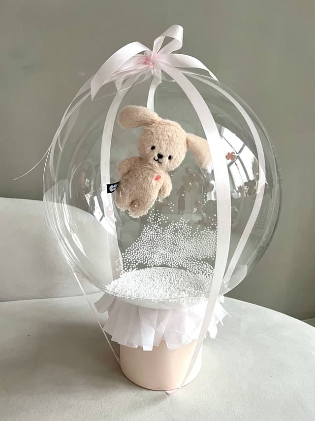 Шар баблс с игрушкой в шляпной коробке «Волшебный box» Шар баблс с игрушкой в шляпной коробке «Волшебный box»