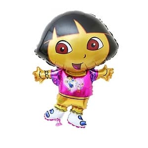 Шар фольга Даша Путешественница с гелием 65см Шар фольга Даша Путешественница с гелием 65см